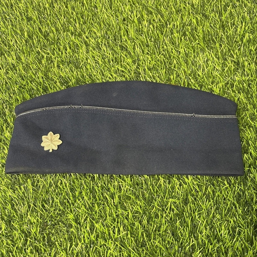 Civil Air Patrol Garrison Hat Navy Blue Size 7 1/4 US Air Force Hat With Pin